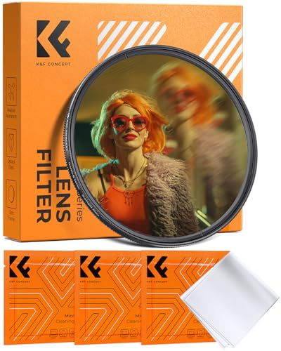 K&F CONCEPT 67mm Filter Prisma Einzelbewegungsunschärfe-Effektfilter | Filter Prisma Spezialeffekt-Kameraobjektivfilter Optisches Glas,Nano-Basic,FE106