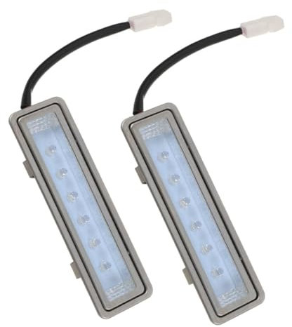 HOMOCONO 2 piezas Bombillas LED para Campana Extractora Pack de Luz Fría Compatible con Cocinas Instalación Iluminación y Clara