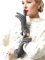 NappaNovum Damen Italienische Lederhandschuhe Lammfell Winter Komfort Handschuhe (Touchscreen oder ohne Touchscreen), grau, Small
