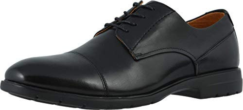 Florsheim Herren Westside Cap Toe Oxford, Schwarz, 48 EU
