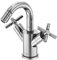 Steinberg Série 250 robinetterie de bidet, à deux poignées, avec vidage, saillie 115mm, 2501300