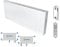 Belrad Typ 22 Universalheizkörper Ventilheizkörper Mittelanschluss mit 8 Anschlüssen T22 900 x 400 (HxB)-958W