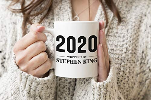 Writen by Stephen King 2020 Tazza da tè al caffè bianco Tazza da 330 ml normale Mug Cup