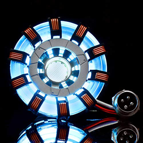 Niceen Euvdora 1:1 DIY Model Iron Man Arc reactor MK2 LED Light Tony stark Heart Chest Lamp Handmade Toys
