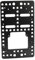 CAMVATE Aluminum Cheese Plate Battery Backboard Compatible with IDX P-V2 Quick Release V Mount Camera Plate