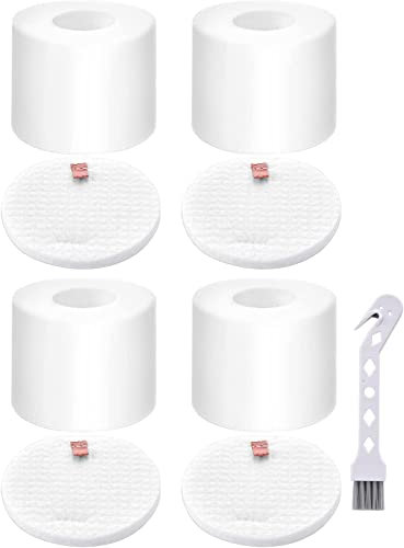 4x Pack NV601UK Filter Set for Shark Upright Vacuum Cleaner NV601UK NV601UKT NV600UK NV600 NV601 NV700UK NV700UKT UV700 XFF600 XHF600 Replacement Parts for Shark Hoover Lift-Away Pack of 4 +1 Brush