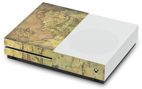 Head Case Designs Officially Licensed The Lord Of The Rings The Fellowship Of The Ring Map Of The Middle Earth Graphic Art Vinyl Sticker Gaming Skin Decal Cover Compatible With Xbox One S Console
