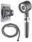 Alcachofa de ducha de alta presión, regadera de baño para el hogar, supercargada, regadera de lluvia súper fuerte, rociador de presión ajustable, color gris_C