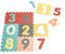 Playshoes Eva-Puzzlematte Spielteppich Spielmatte Schaumstoffmatte Buchstaben & Zahlen Pastell 10-teilig