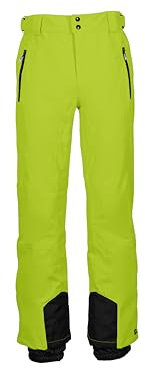 killtec Herren Skihose/Funktionshose mit Kantenschutz und Schneefang KSW 80 MN SKI PNTS, frühlingsgrün, XXL, 39745-000