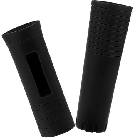 TOYANDONA 2pcs Microphone Cover -slip and -shock Tail Sleeve for Ktv Silicone Handle Cover Replacement for Mic