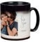 ORWONet personalisierte Zaubertasse mit Foto | 330 ml Zaubertasse gestalten | Farbwechseltasse: Foto wird durch Heißgetränk sichtbar | Magic Mug aus Keramik (i love you, innen schwarz)