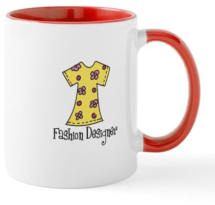 CafePress Fashion Designer Mugs 11 oz (325 ml) Ceramic Coffee Mug