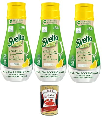 Italian Gourmet Gel Lavastoviglie All-in-1 Spülgel 3 x 36 Waschgänge