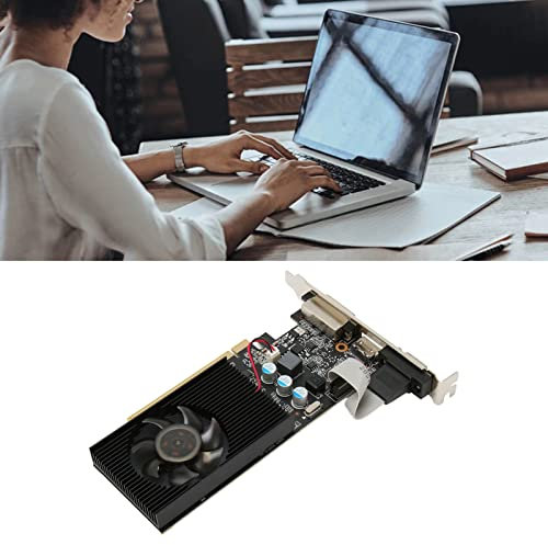 BAFOVY Scheda Grafica PCIe di Fascia Media Memoria Video da 1 GB, Risoluzione 2560x1600, per DirectX10.1, Raffreddamento Ad Aria, con Interfacce HD Multimedia/DVI/VGA (GT210