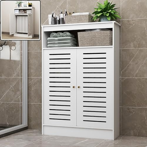 LBLFEBD Radiator Covers for Home, Radiator Cover Cabinet,Modern Radiator Cover Grill Shelf Cabinet, Heating Cabinet Shelf Bathroom Floor Cabinet, Shields Pipes,for Home Living Room Bedroom