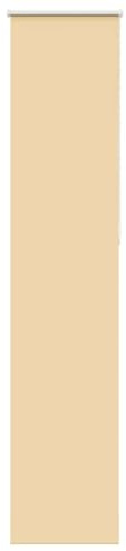 vidaXL Verdunkelungsrollo Beige 50x230cm Stoffbreite 45,7 cm Polyester