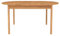 Lomadox Tisch Esstisch Ausziehtisch oval ausziehbar 160/205x80 cm, Eiche massiv geölt, Echtholz/Massivholz