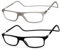 NEW VISION Lesebrille mit Magnetverschluss 2 pack, Lesebrillen, Bequem Magnetverschluss Vorne, Reading Glasses, Lesehilfe für Damen Herren NV2904 (C9+C6, 1.5, x)