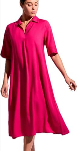 afs international srl David DA25-006 Vestido Midi Asia, fucsia, S-XL