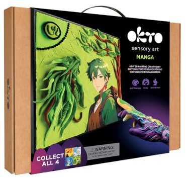 OKTO Manga Earth / 3D Malerei mit Air Clay