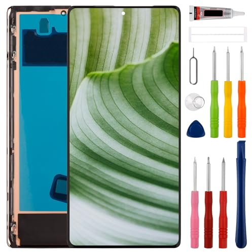 swark [Mit Bracket] Neu OLED Display Kompatibel mit Pixel 6 Pro LCD Display LCD Display Touchscreen Digitizer mit aufgerüstetem Reparaturwerkzeugsatz