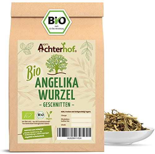 Angelikawurzel BIO (250g) geschnitten Engelwurz Angelikawurzeltee Angelica Archangelica Roots organic vom-Achterhof