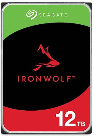 Seagate ST12000VN0007 Hard Disk Drive IronWolf NAS 12TB Sata III 256MB