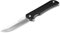 Ruike Unisex – Erwachsene Hussar P128-SB Black Taschenmesser, Schwarz, 21.4