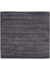 carpetfine Wollteppich Gabbeh Uni Quadratisch Grau 200x200 cm | Moderner Teppich für Wohn- und Schlafzimmer