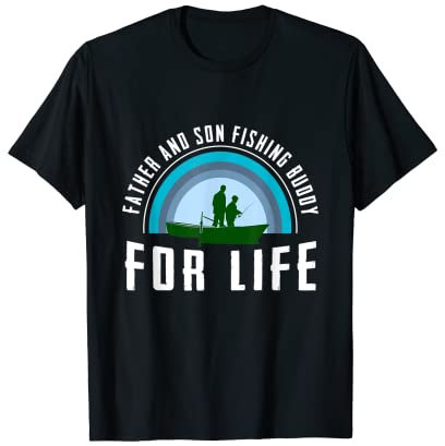 Vater und Sohn Angeln - Father and Son Fishing Buddy T-Shirt