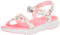 Skechers 600 Spikeless Golf Sandal, Zapatos Mujer, Blanco Multi Tropics, 35 EU
