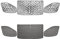 Tapis thermique pour habitacle de camping-car 7 couches Ford Transit à partir de 2014