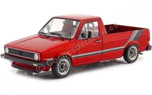 Solido VW Caddy MK1 rot Costum