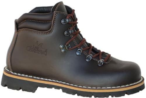 La Chasse Oefele - Stivali da caccia e da montagna, colore marrone con doppia cucitura, da caccia, da montagna, da uomo, estremamente resistenti, marrone, 44 EU