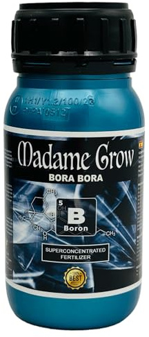MADAME GROW - Organischer Dünger - Speziell für Pflanzen 420 - Speziell Mangel - (250ml) (BORE-Mangel)