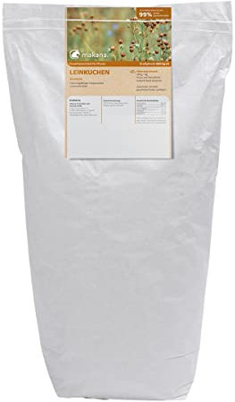 Makana Leinkuchen Granulat für Pferde, 10 kg Sack