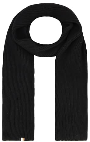 BOSS WOMEN Scarves Black1, ONESIZE