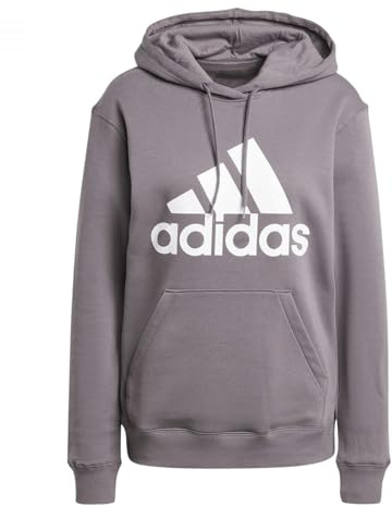 Adidas Essentials Big Logo Regular Fleece Hoodie Felpa Donna