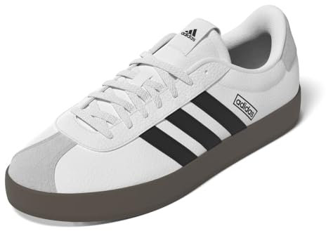adidas VL Court 3.0 Shoes, Sneaker Donna, Cloud White Core Black Grey One, 38 EU