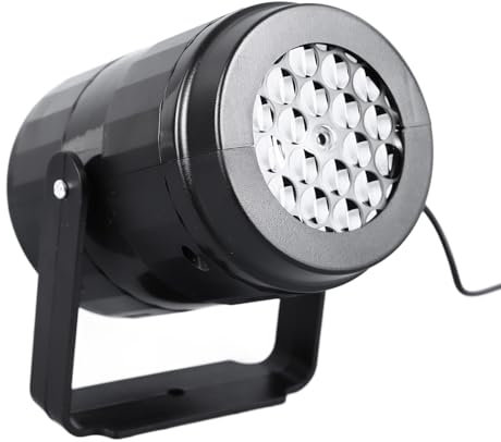 Projecteur de Noël à LED avec Flocons de Neige, Décorations Extérieures de Paysage de Noël, Projecteur de Motifs de Noël pour Fête de Vacances, Maison, Intérieur, Cour, Jardin