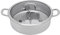 SICHENSH Hot Kochtopf Edelstahl Hotpot Kocher Chinesischer Feuertopf Hot Pot Topf mit Suppenkellen Trennwand und Deckel Edelstahl Hotpot Topf für Restaurants oder Haushalte | EU Stock (32cm)