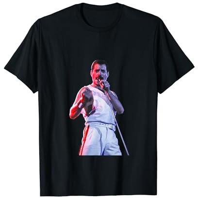 Queen Singer Freddie Mercury Live By Everard Smith T-Shirt