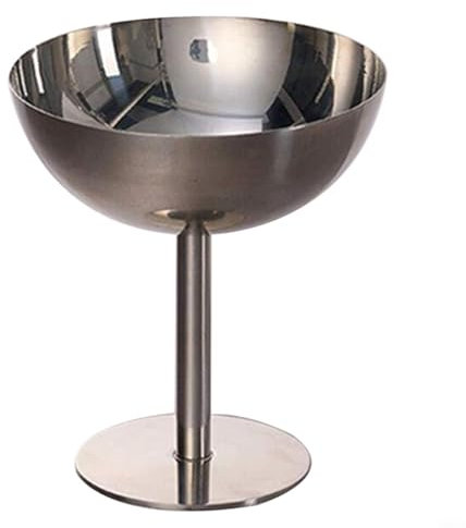 SMZhomeone Coupe à glace, à dessert, en acier inoxydable, large application, facile à nettoyer, design élégant (B)