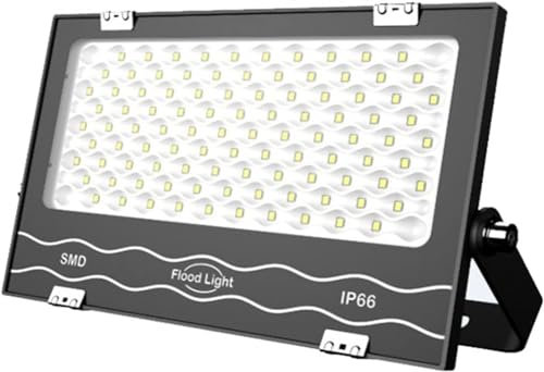 ZVALIEVYE Projecteur Led 1Pc 50W 100W 200W 300W 400W 500W 600W Projecteur Led Ultra Fin Projecteur Extérieur 220V Ip65 Lampe Murale Extérieure/50W 220V/Blanc Froid