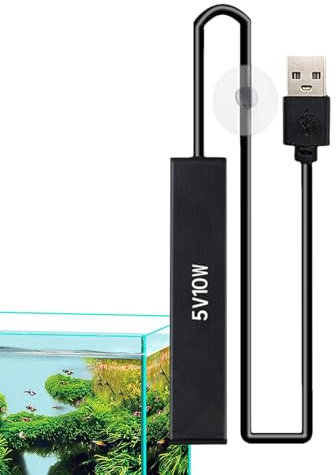 Calentador De Acuario Sumergible, Calentador De Acuario Para Pecera Y Tortujar, Calefacción Acuario, Calentador De Sumergible Para Pecera Termostato, Calefactor Acuario Vidrio De Cuarzo