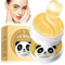 60 Pcs Snail Mucin Eye Patches, Collagen Eye Pads mit Hyaluron & Schneckenschleimextrakt & Kollagen, Hyaluron Augenpads Gold, Augenpads Gegen Falten, Tränensäcke, Anti Aging, für Augenpflege