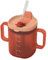 Yaoliucp 260ml Adult Sippy Cups for Elderly, Plastic Spill Proof Cups with 2 Handles Straw and Lid for Adults Hospital Disabled Handicapped Patients