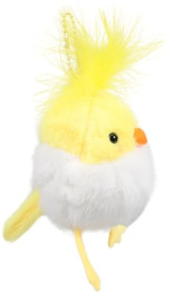 Toyvian Stuffed Bird Keychain Doll Süßer Schlüsselanhänger Weicher Für Taschen Rucksäcke Und Dekoration Perfektes Für Und Familie