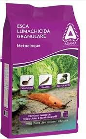 Metacinque Lumachicida Granulare per Giardino e Orto, 1kg